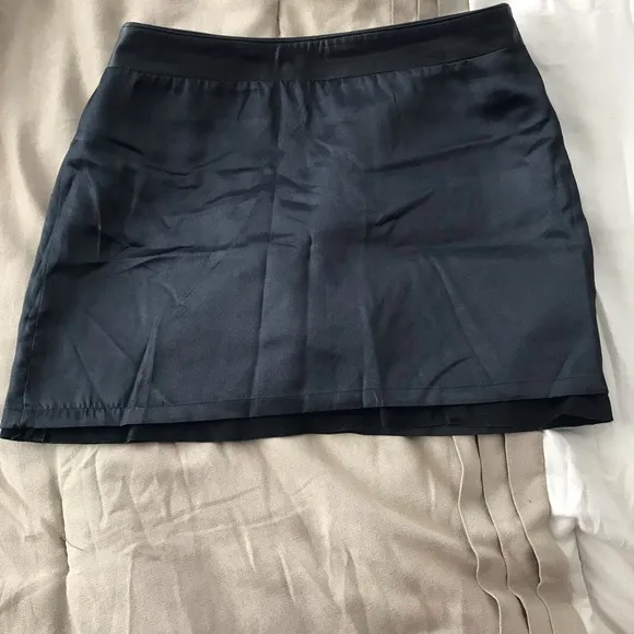 🖤 BCBGMaxAzria Mini 💯 Leather Skirt