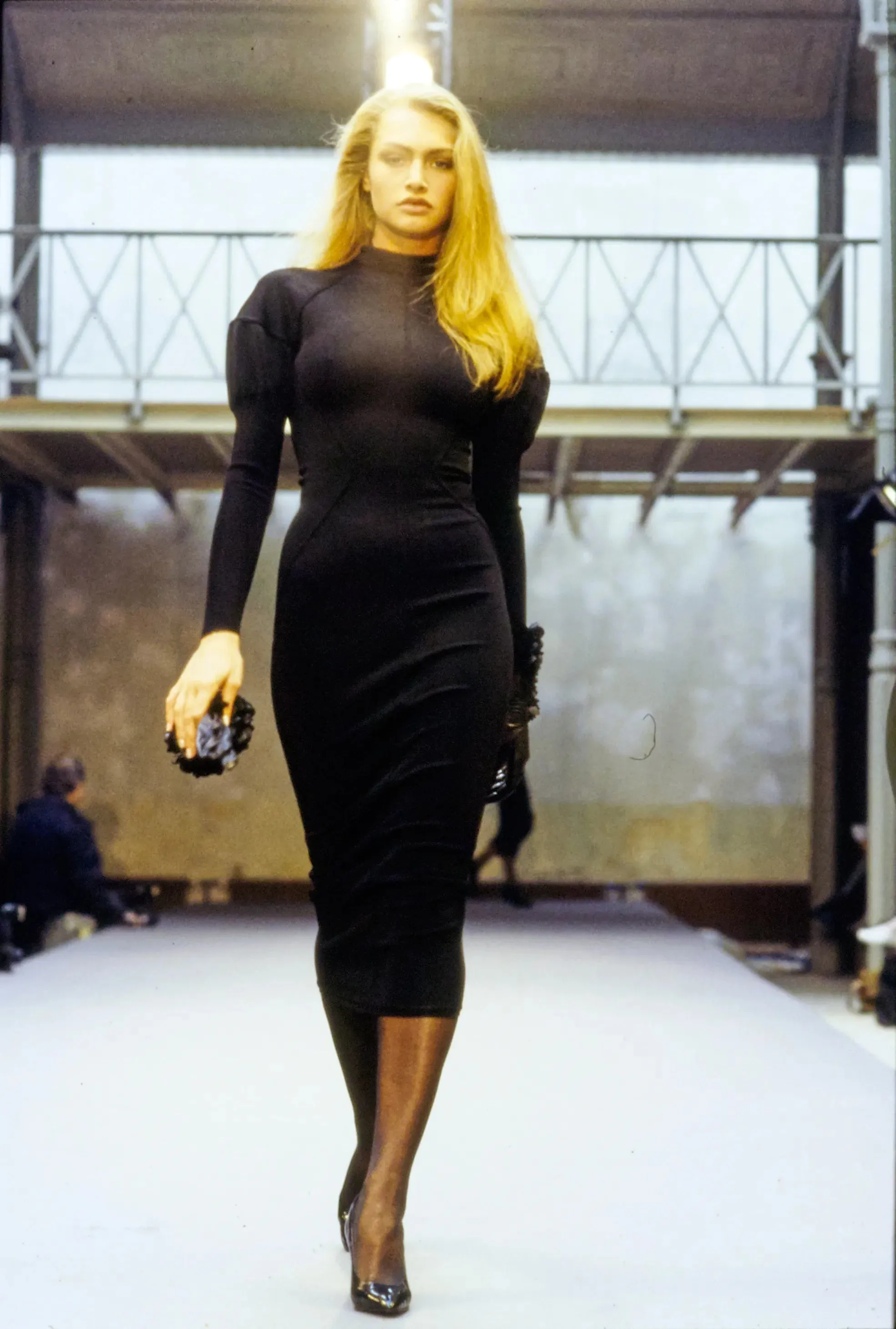 1989 F/W Structural Knit Dress