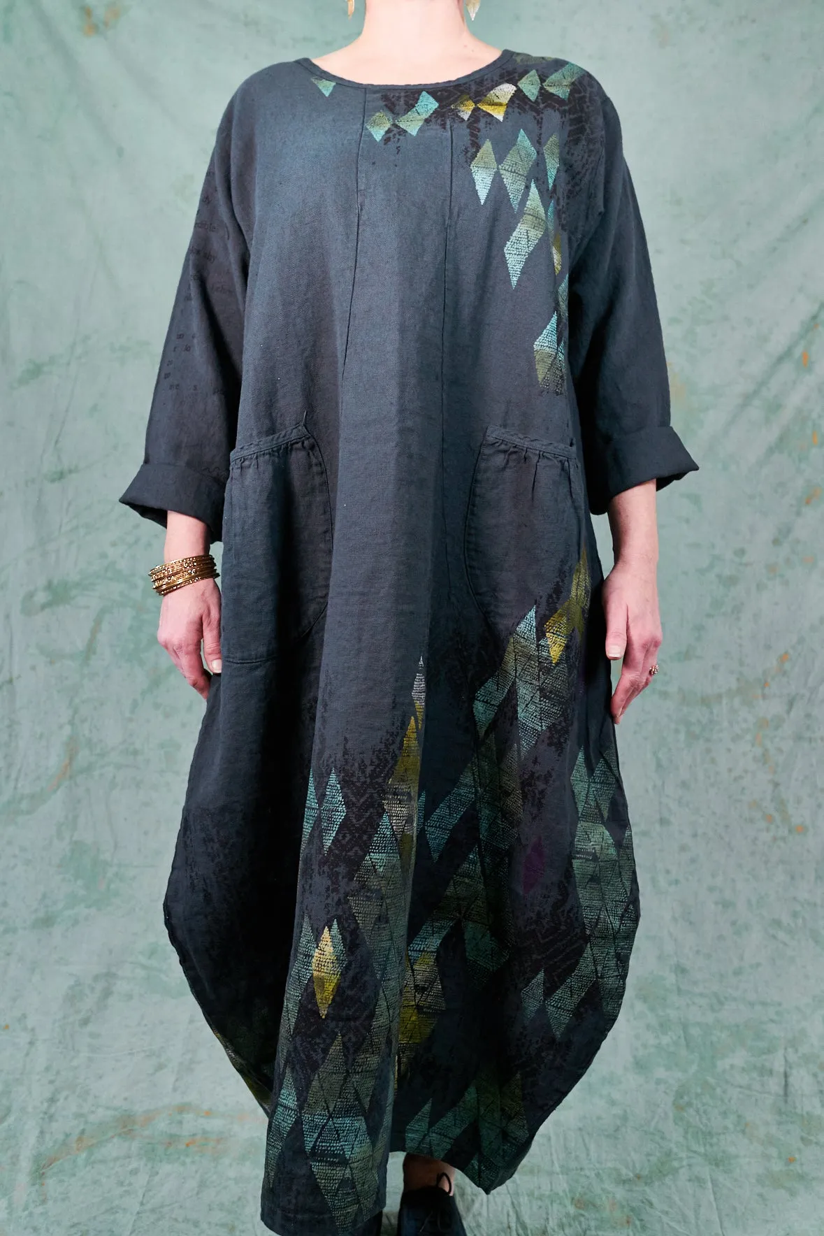 7236-Tea Ceremony Dress-Cosmic Navy-P