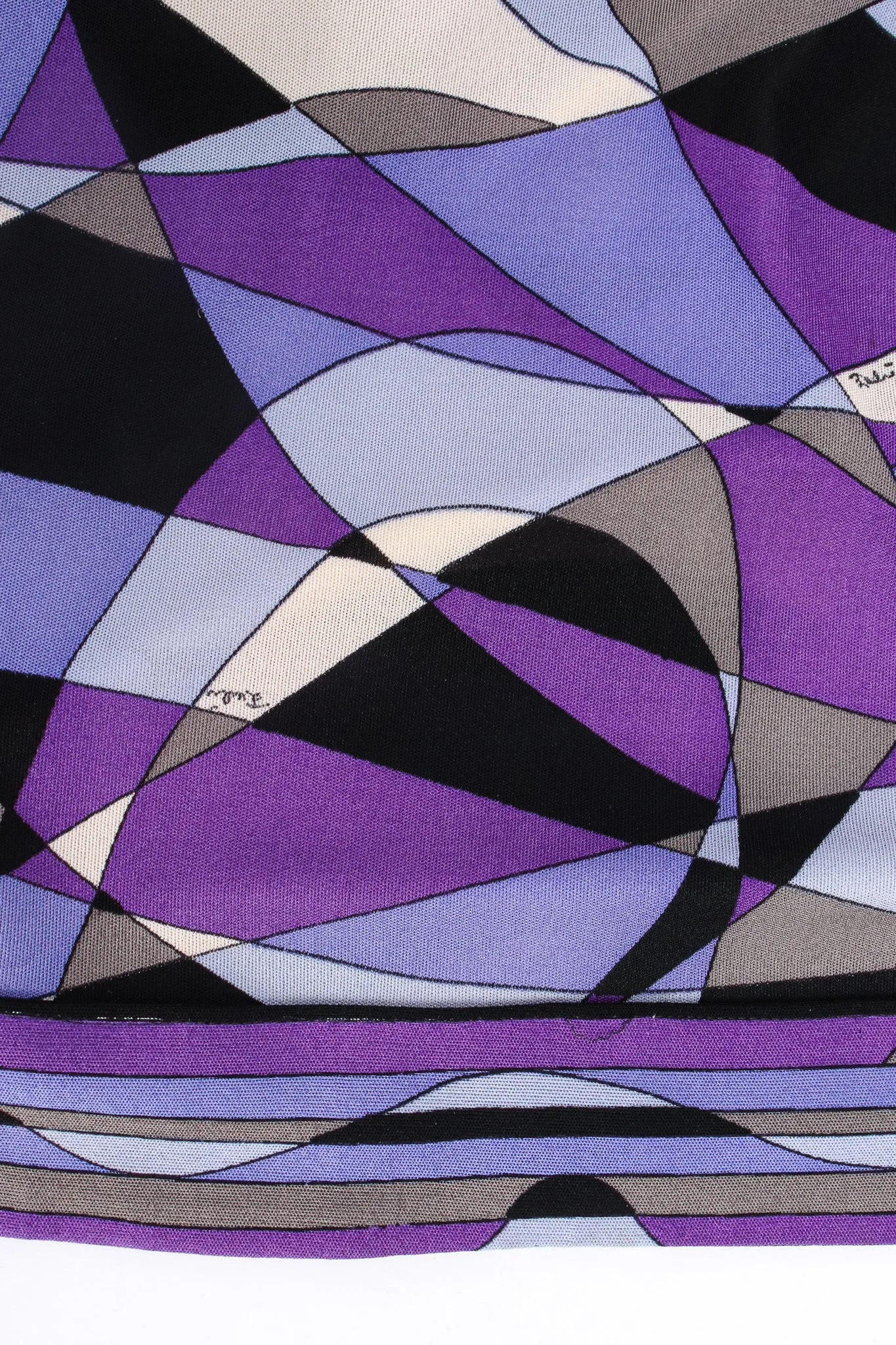 Abstract Geo Print Column Dress