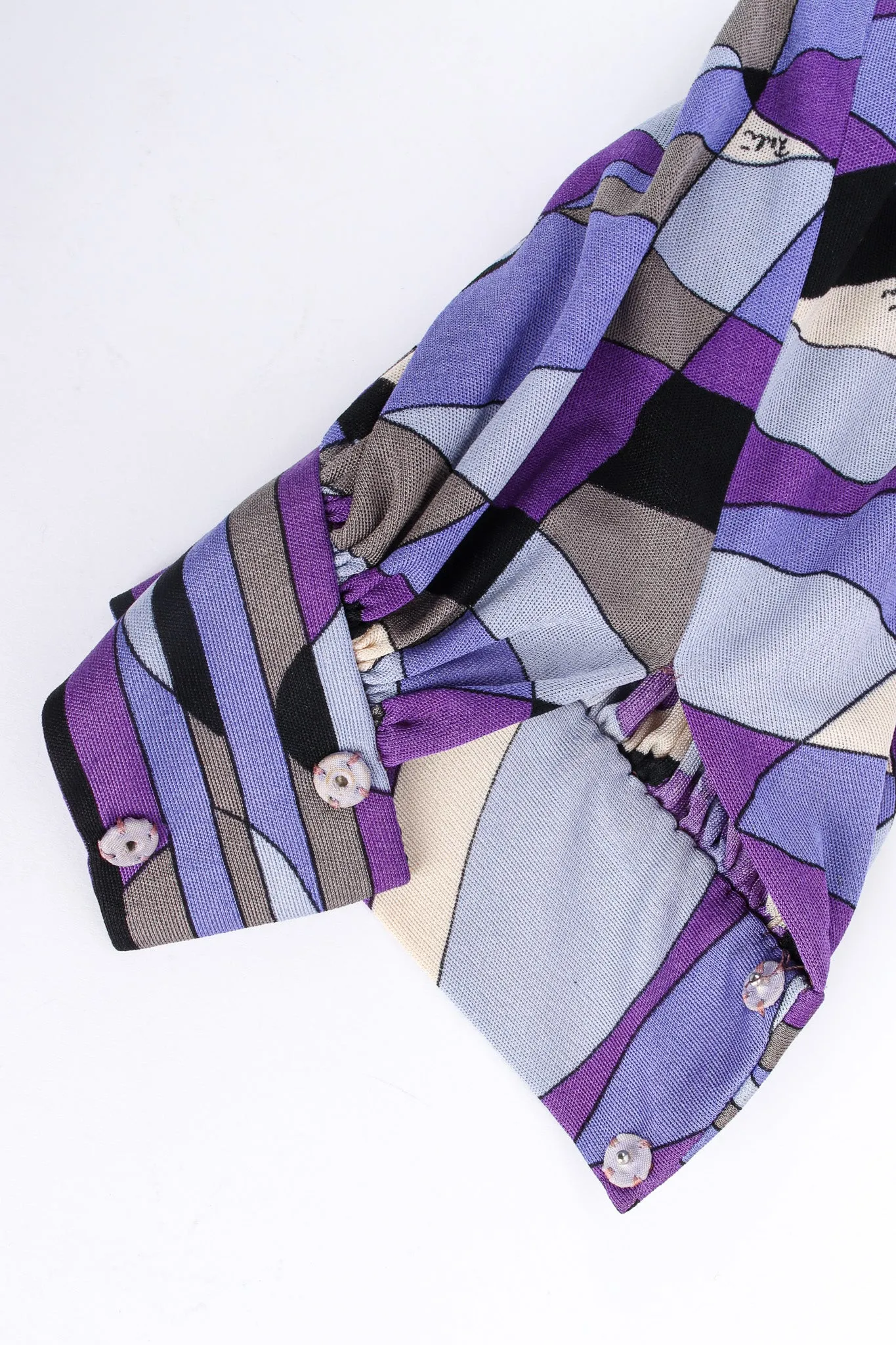 Abstract Geo Print Column Dress