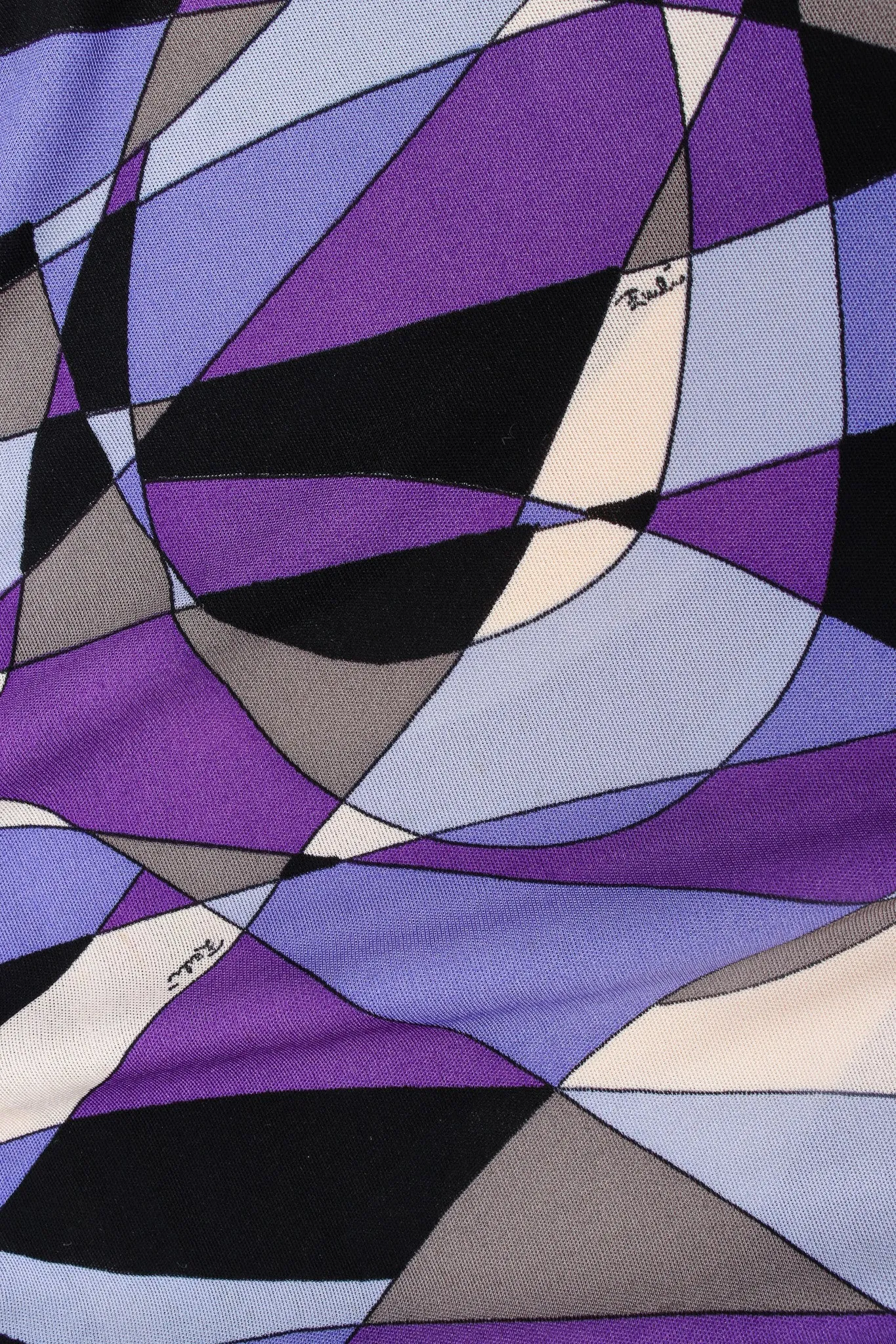 Abstract Geo Print Column Dress