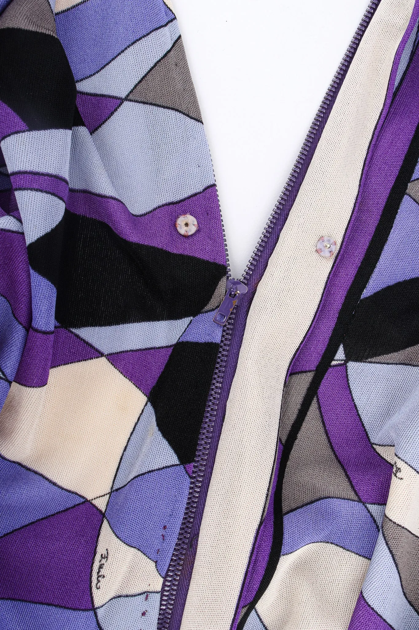 Abstract Geo Print Column Dress