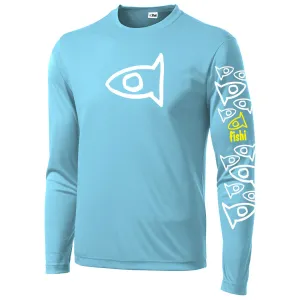 Adult Swim Shirt 50UPF - Light Blue