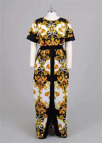African Print Dress