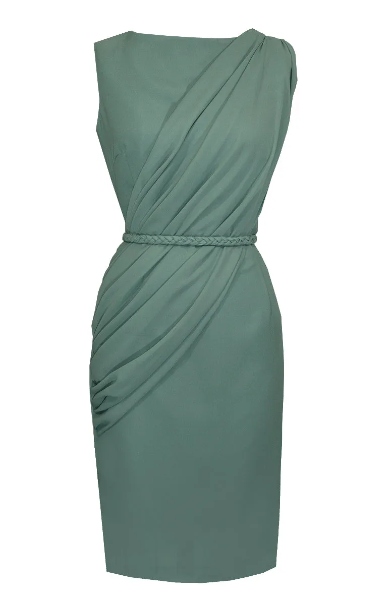 Alexandria Draped Cocktail Dress - More Colors