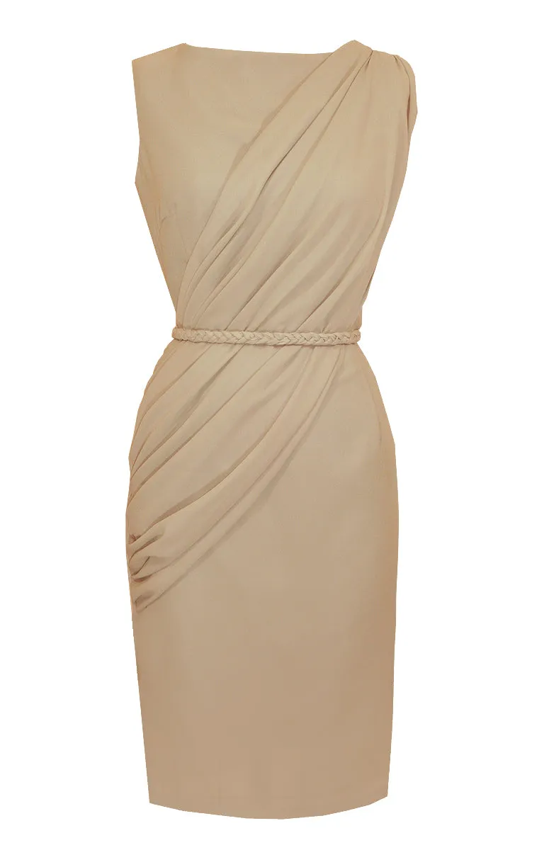 Alexandria Draped Cocktail Dress - More Colors