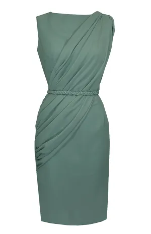 Alexandria Draped Cocktail Dress - More Colors