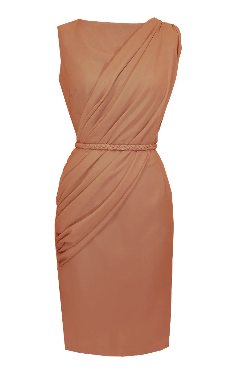 Alexandria Draped Cocktail Dress - More Colors