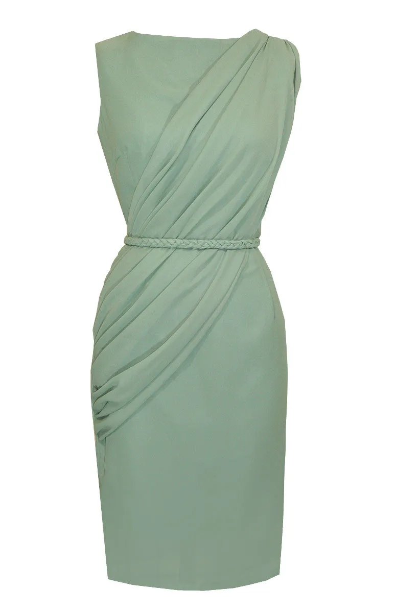 Alexandria Draped Cocktail Dress - More Colors