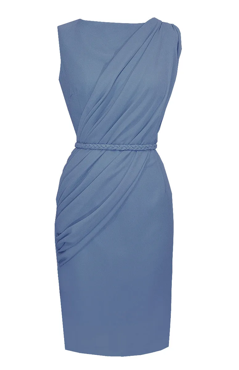 Alexandria Draped Cocktail Dress - More Colors