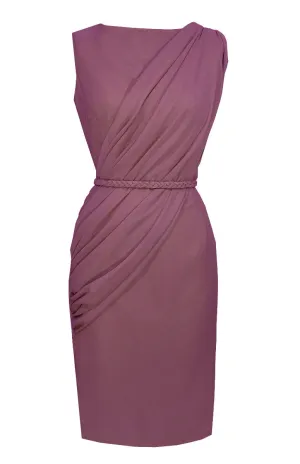 Alexandria Mauve Cocktail Dress -ready to ship