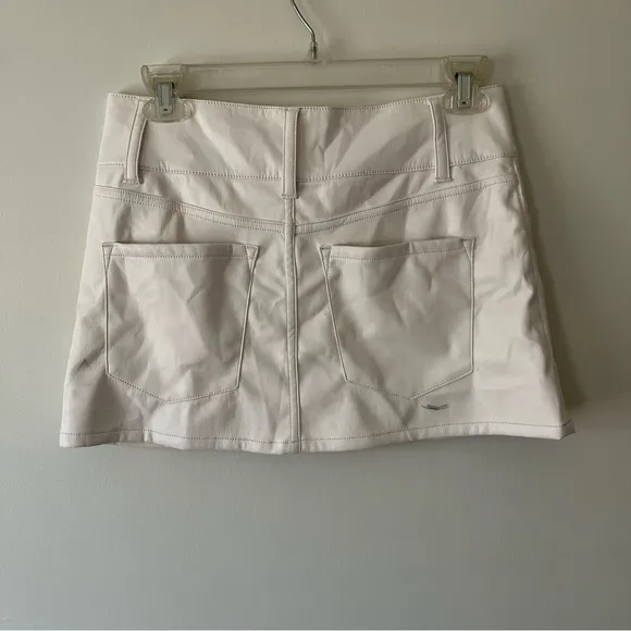 Alice &amp; Olivia Leather Mini Skirt 0
