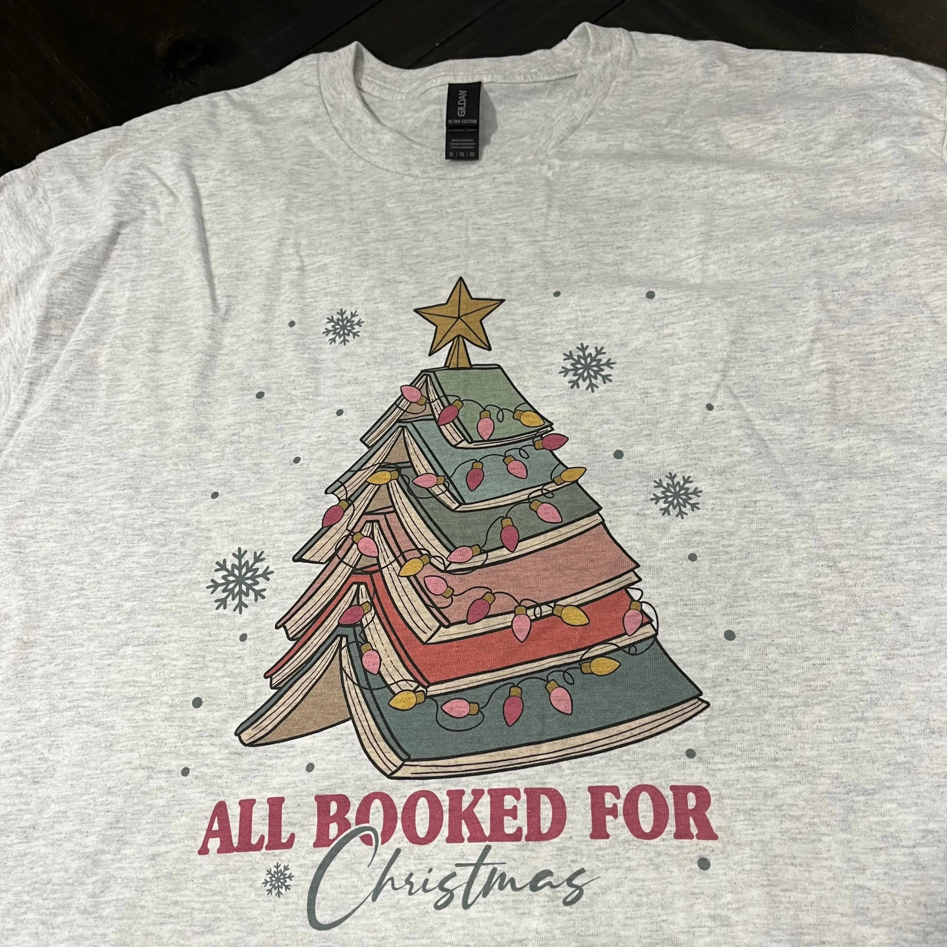 All Booked For Christmas - Long Sleeve