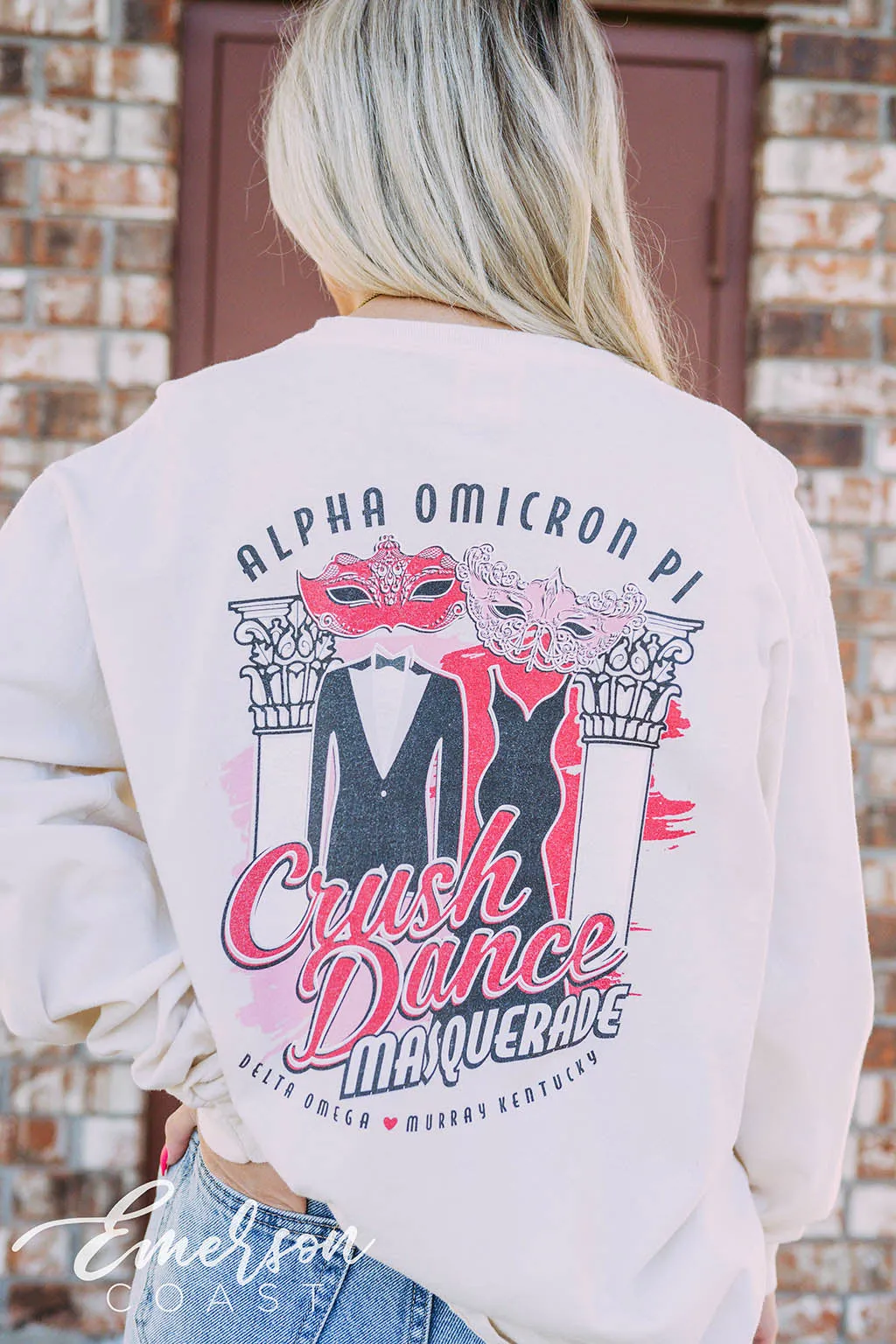 Alpha Omicron Pi Crush Dance Masquerade Tee