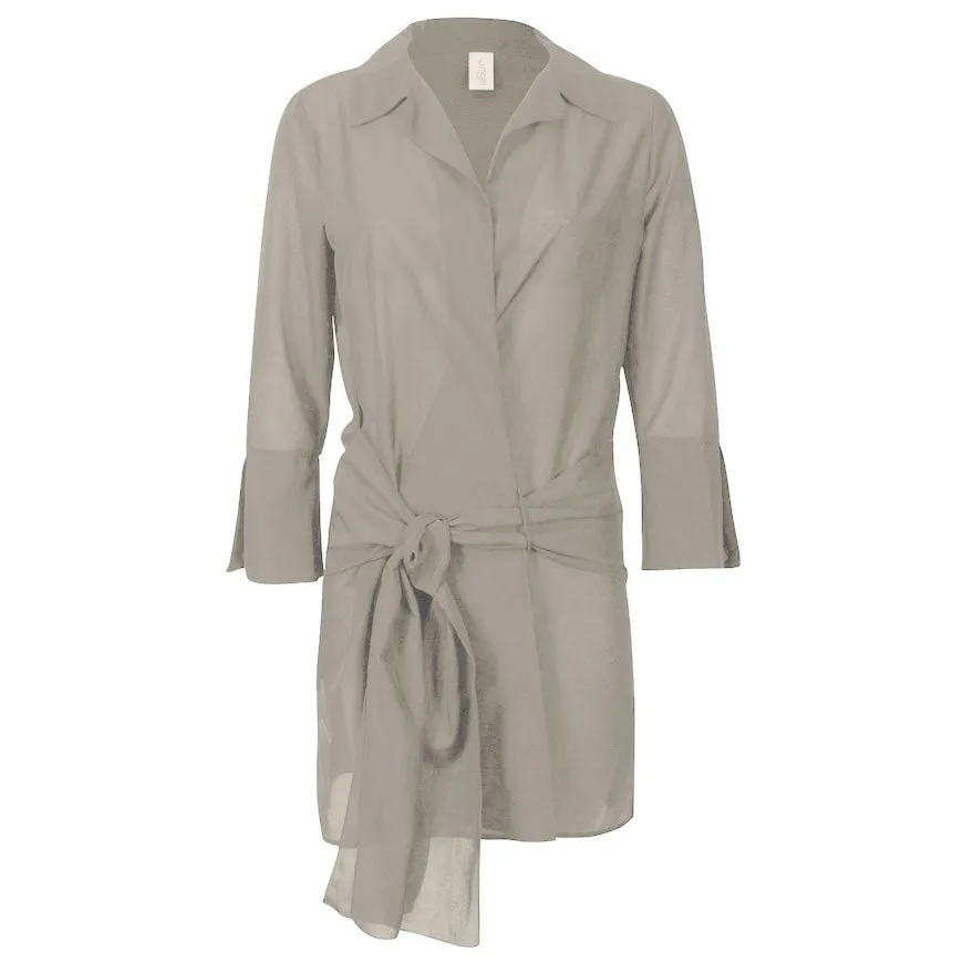 Amagansett Wrap Shirt Japanese Cotton Lawn