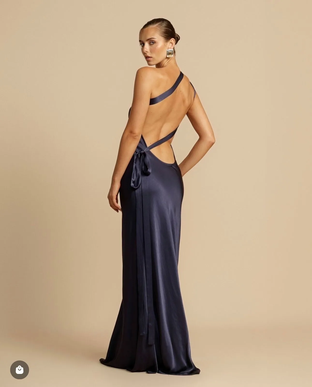 ARCINA ORI Monique Dress - Navy