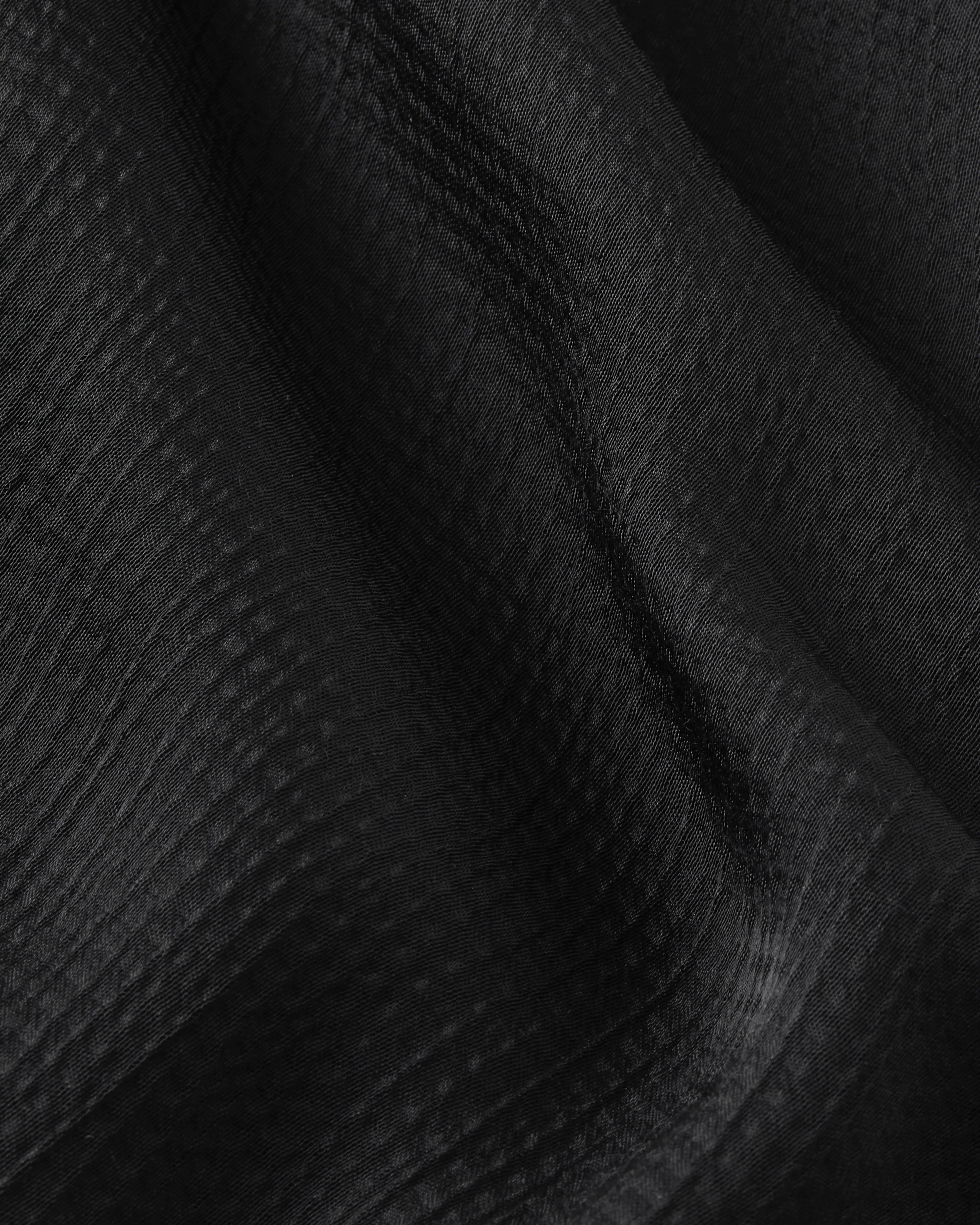 Ardea Draped Dress - Black