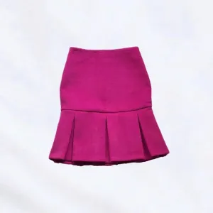 asos ⋆ drop hem pleated skirt