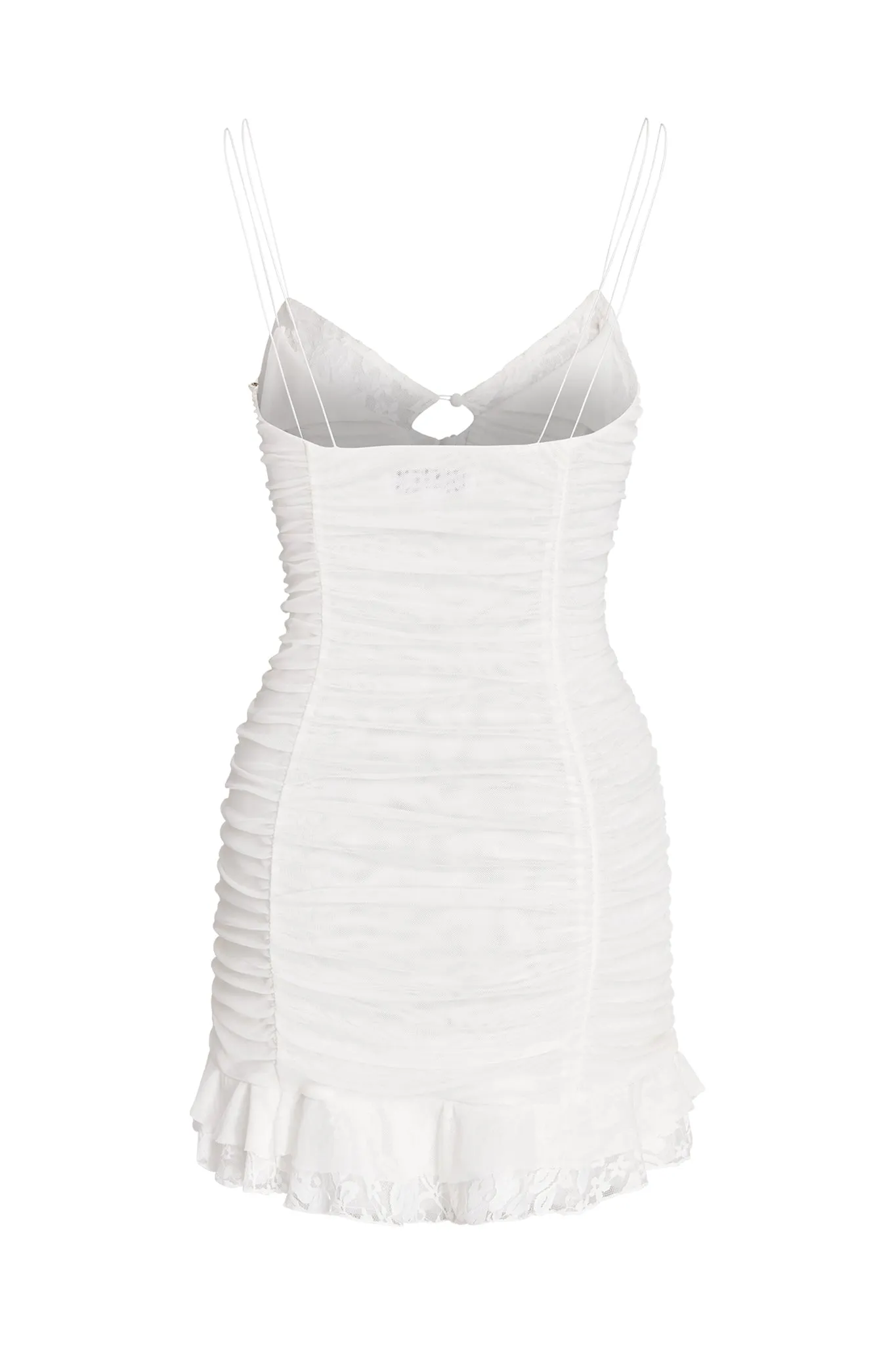 AVELINE DRESS - WHITE