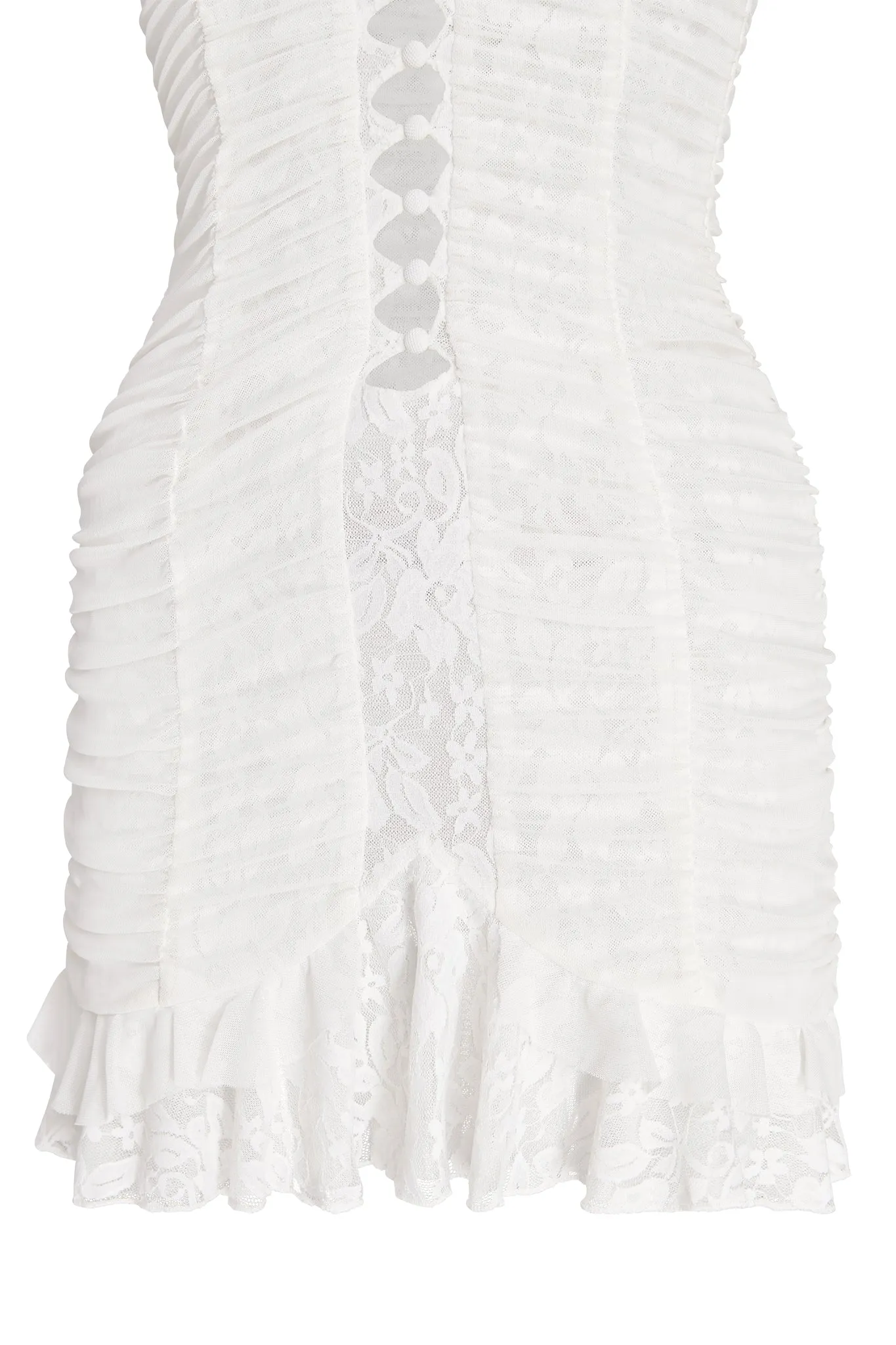 AVELINE DRESS - WHITE