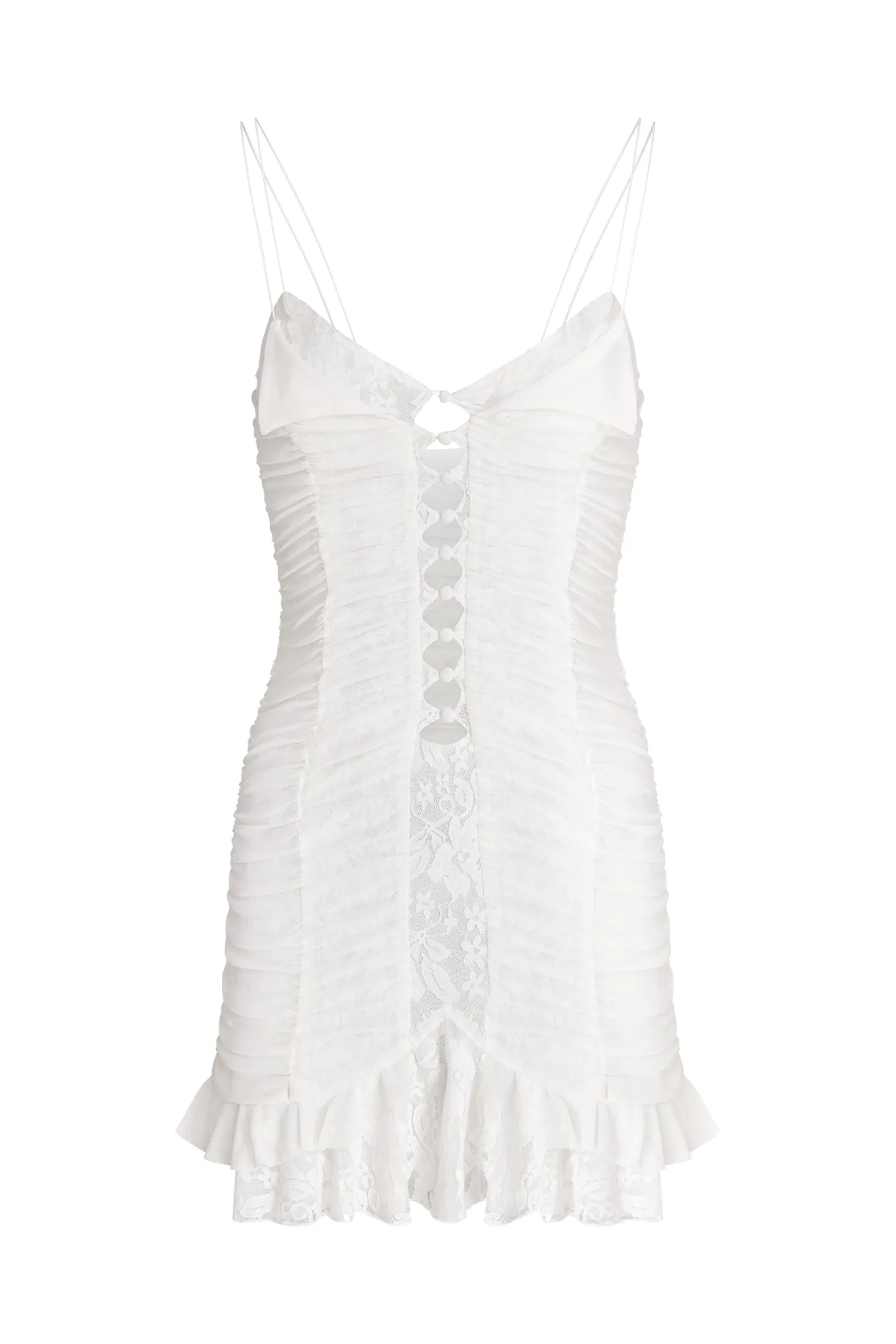 AVELINE DRESS - WHITE