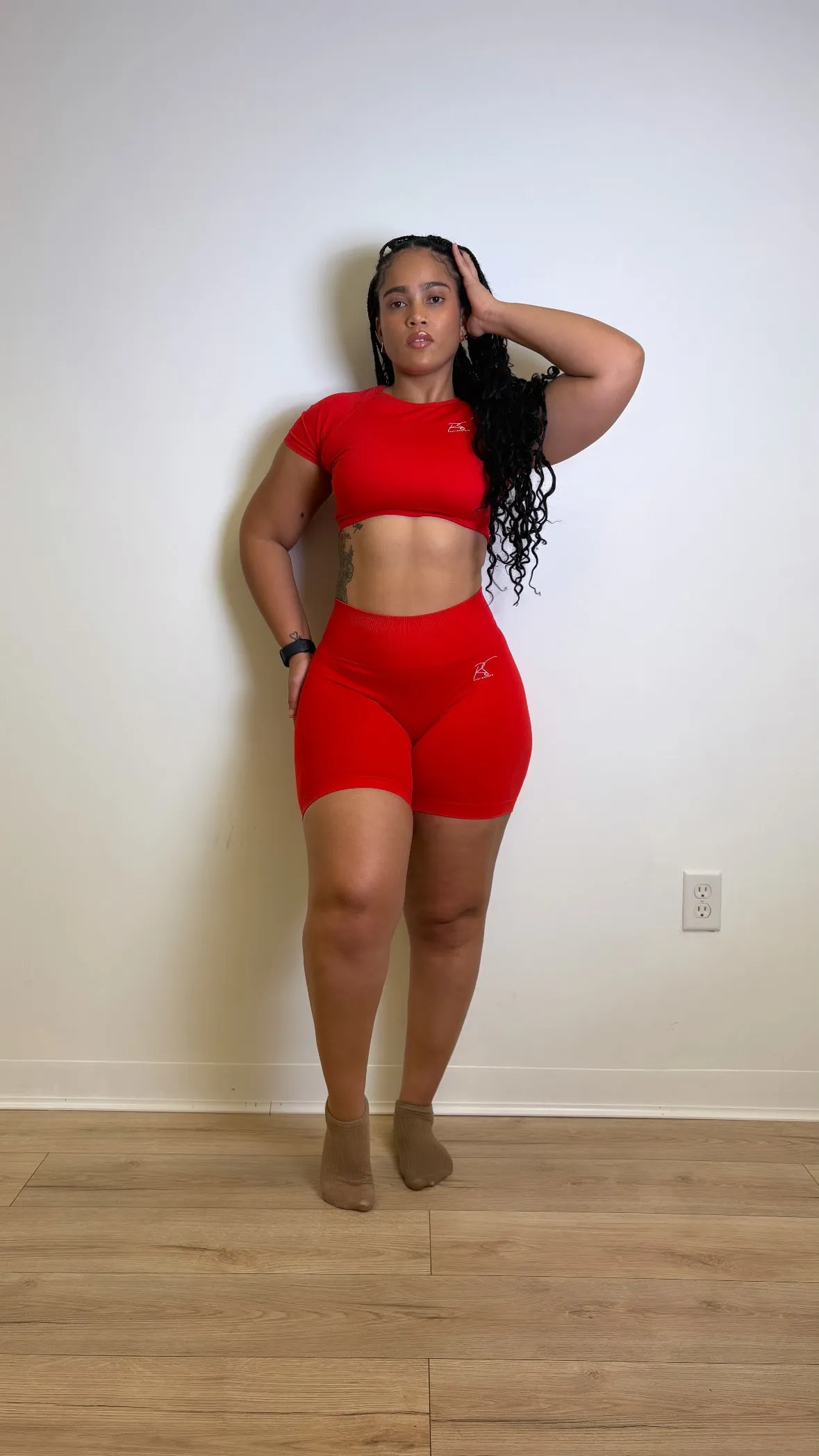 Ayanna Seamless Fitted Crop Top