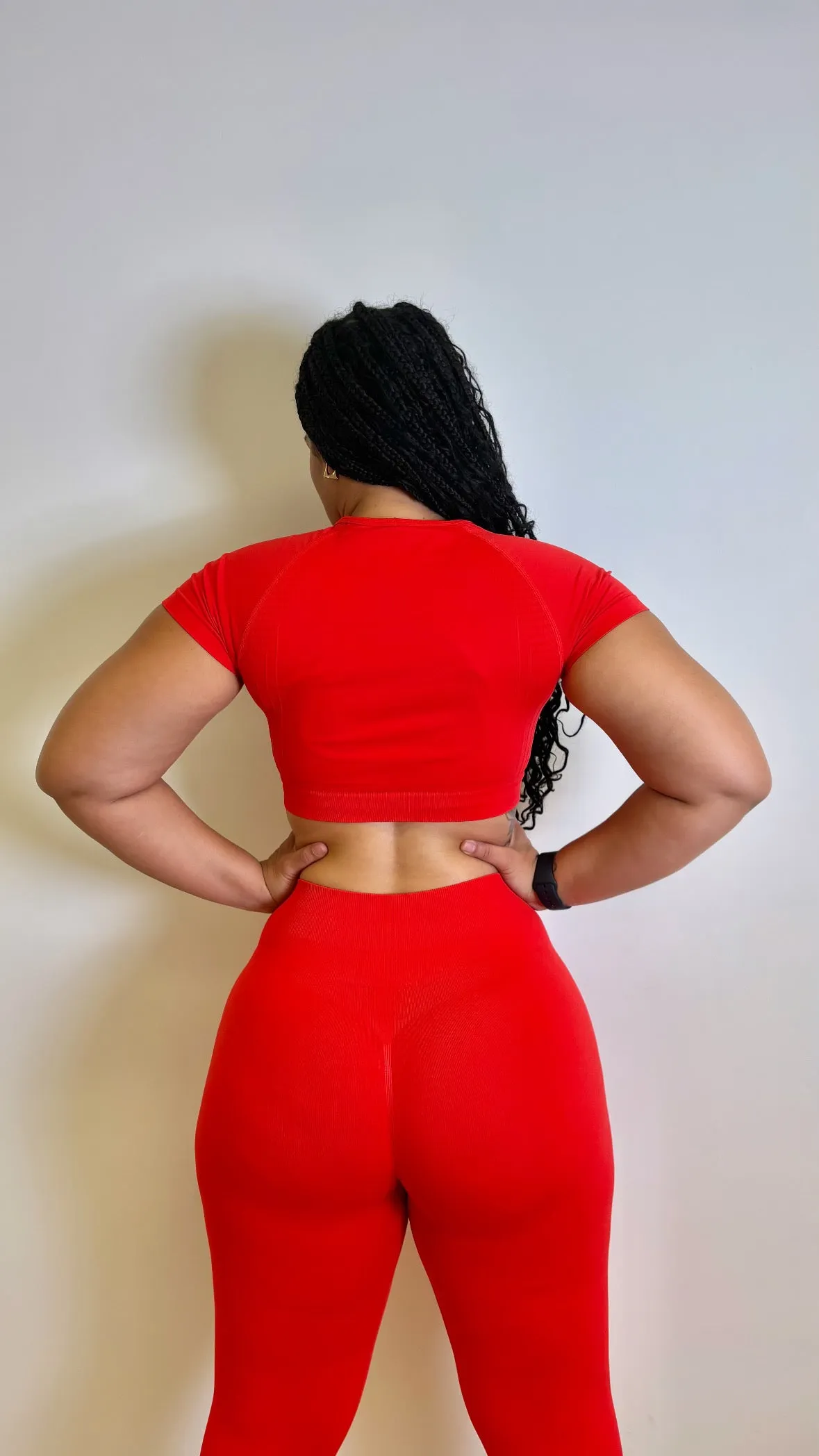 Ayanna Seamless Fitted Crop Top