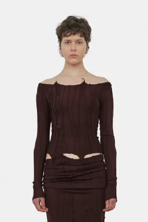 Bandage Long Sleeve Top