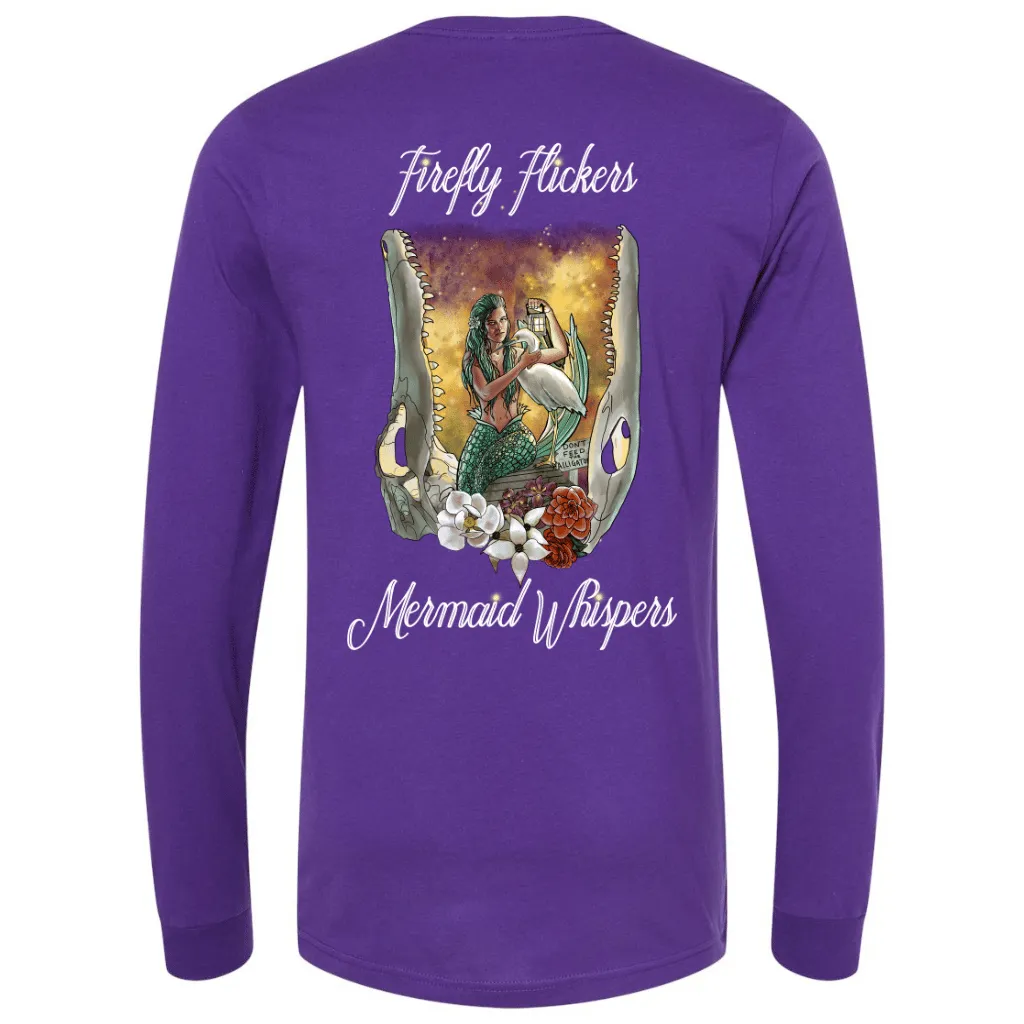 Bayou Mermaid Unisex Long Sleeve T-Shirt