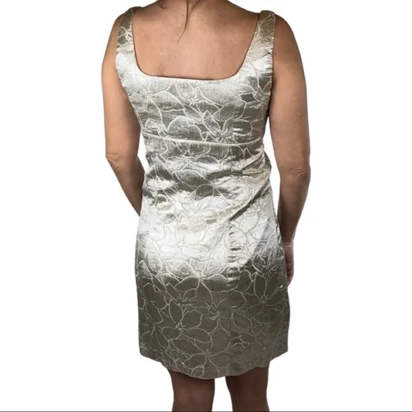 BB Dakota Metallic Silver Mini Dress