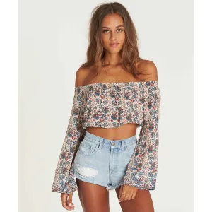 Billabong Women's My Day Crop Top | Ivory