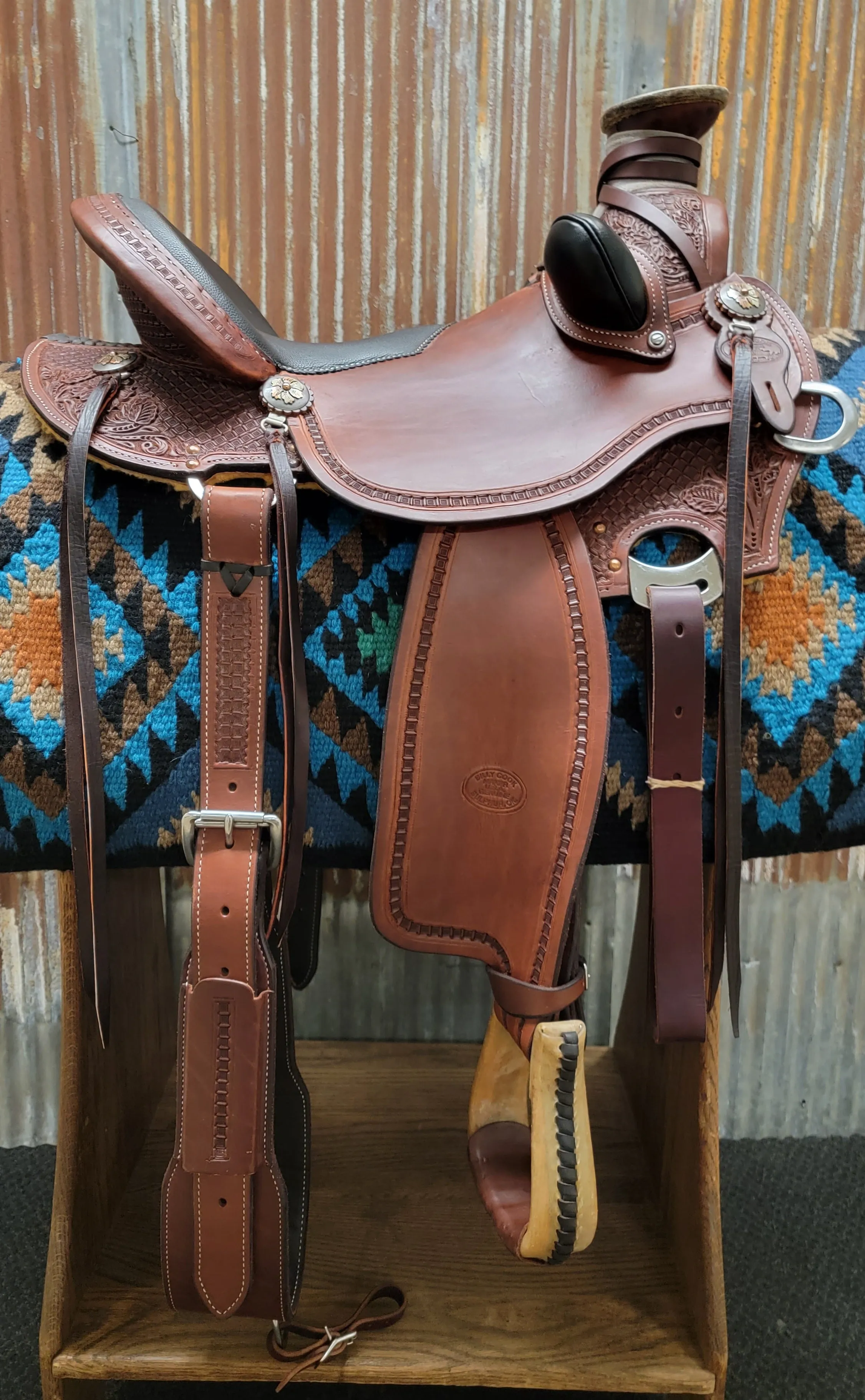 Billy Cook Hot Oil Wade Saddle
