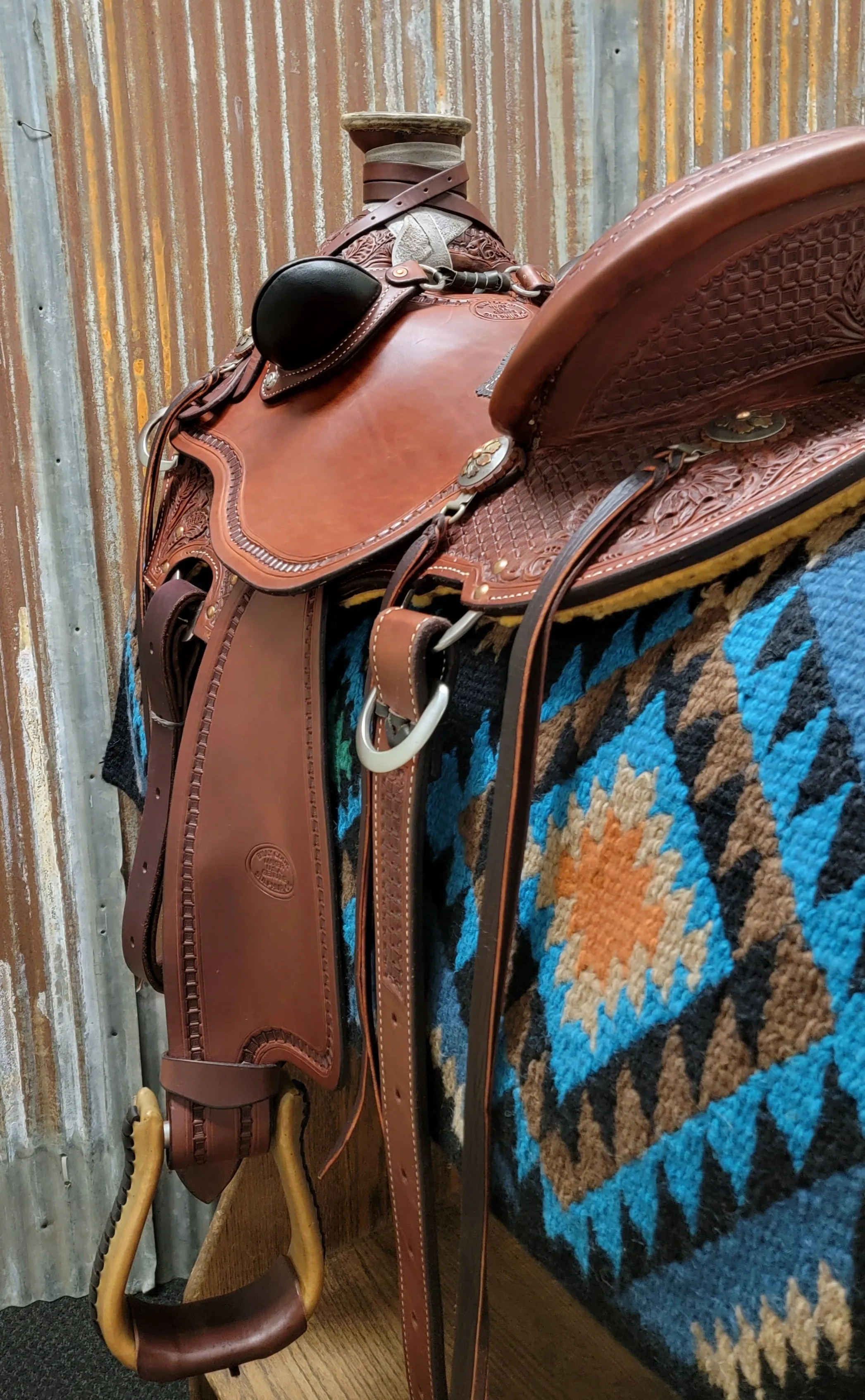 Billy Cook Hot Oil Wade Saddle