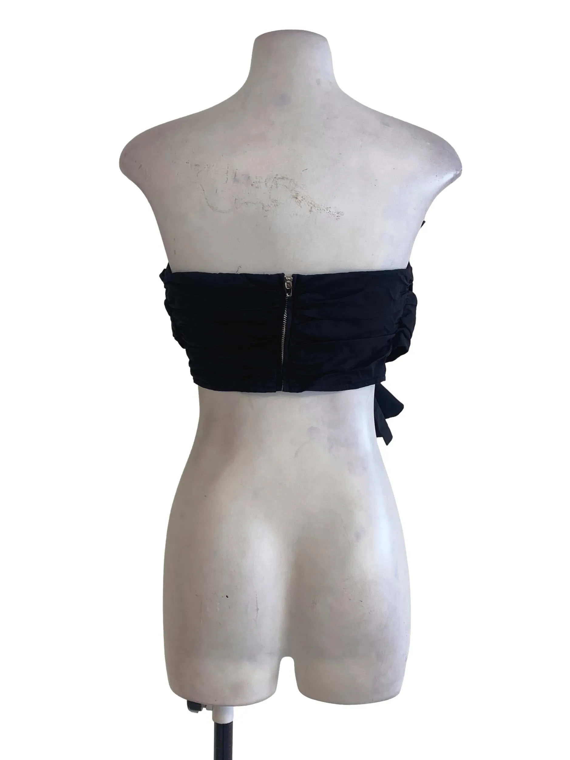 Black Crop Top