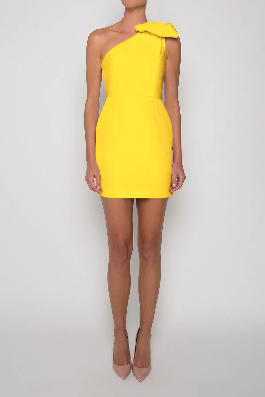 Blair Silk Faille Mini Dress