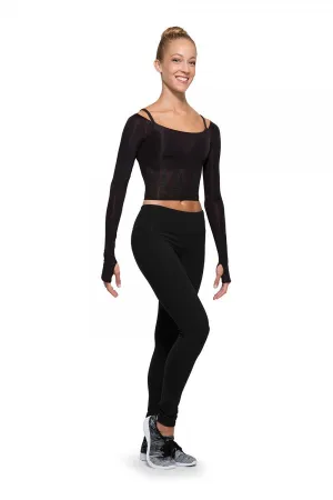 Bloch Long Sleeve Logo Top - SALE