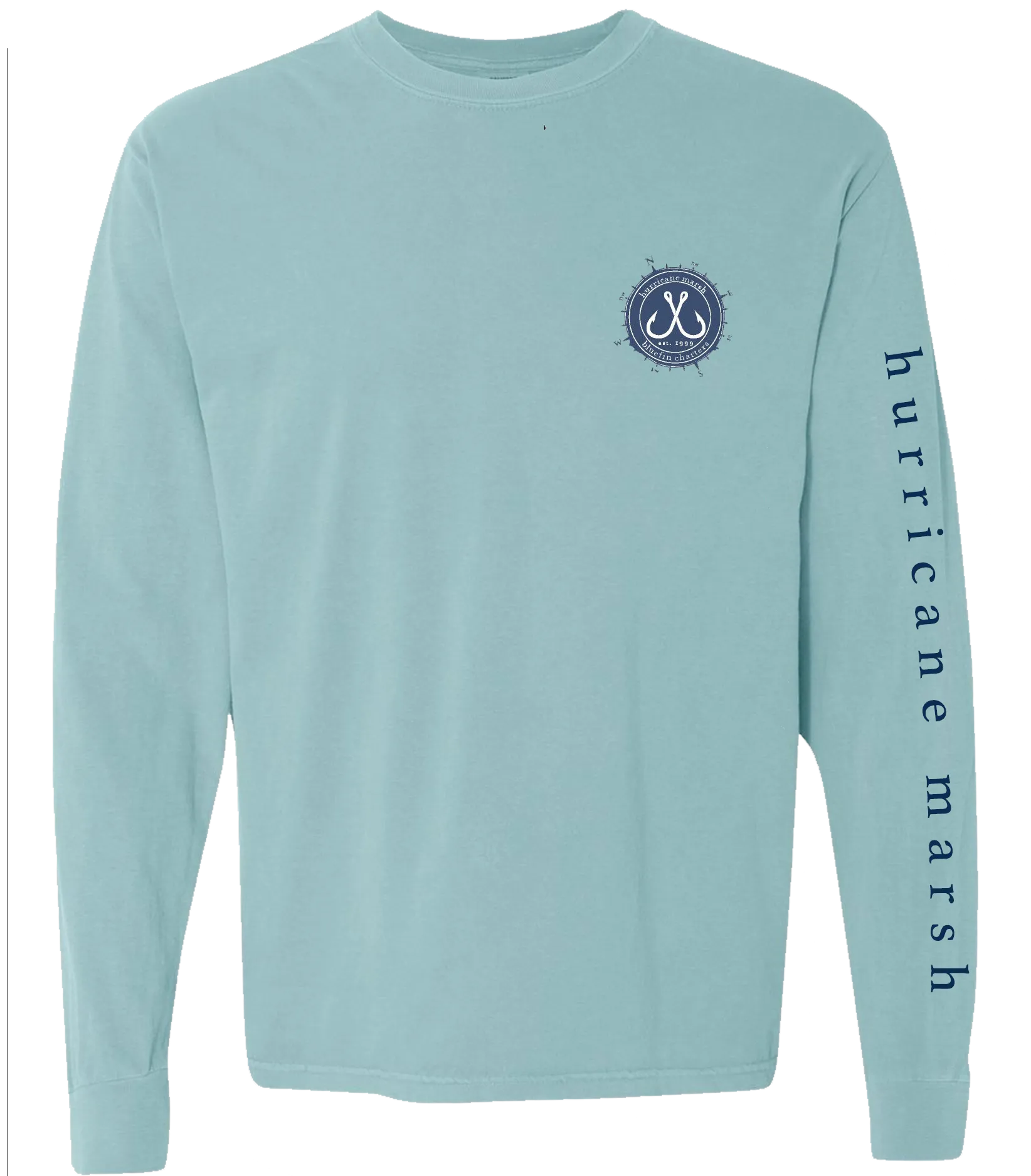 Bluefin Charters Seafoam Long Sleeve T-Shirt