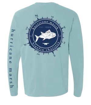Bluefin Charters Seafoam Long Sleeve T-Shirt