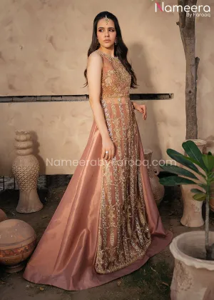 Bridal Pakistani Sharara with Embellished Kameez #BS510