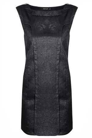 C BLOCK ISIA Black Knee-Length Dress
