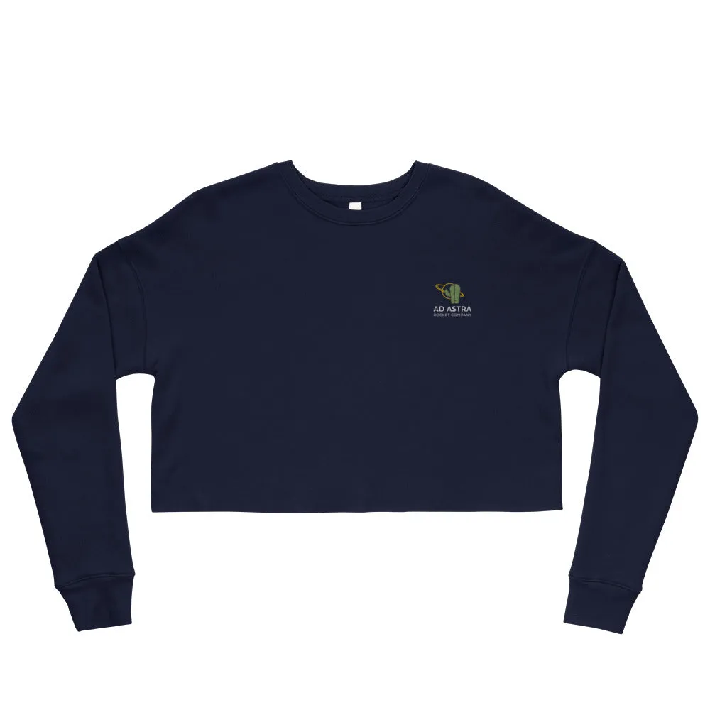 Cactus Planet Crop Sweatshirt (Multiple colors)