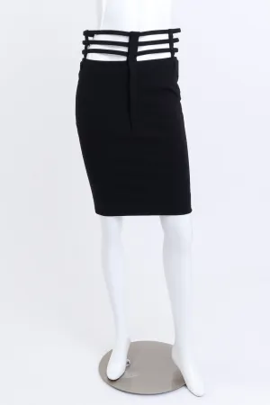Cage Pencil skirt