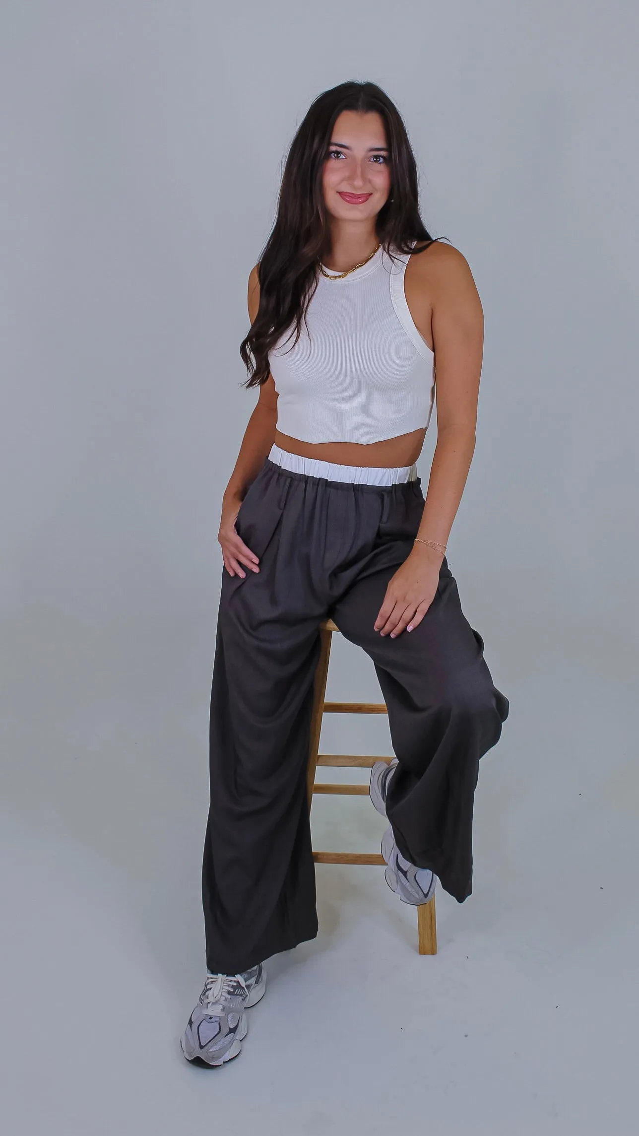Callie Crop Top - Cream