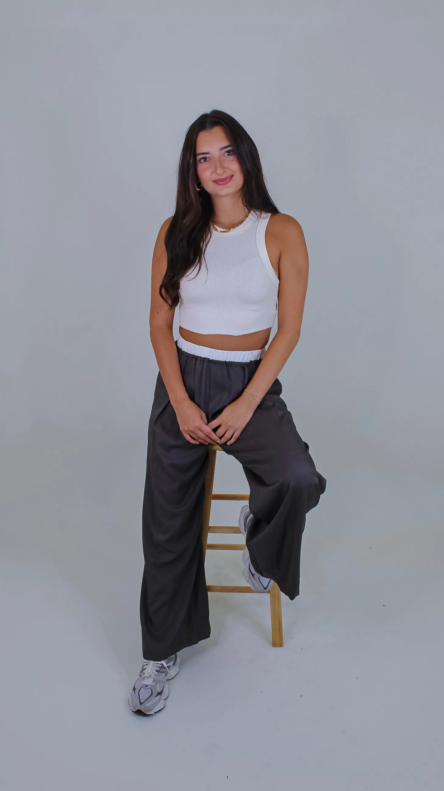 Callie Crop Top - Cream