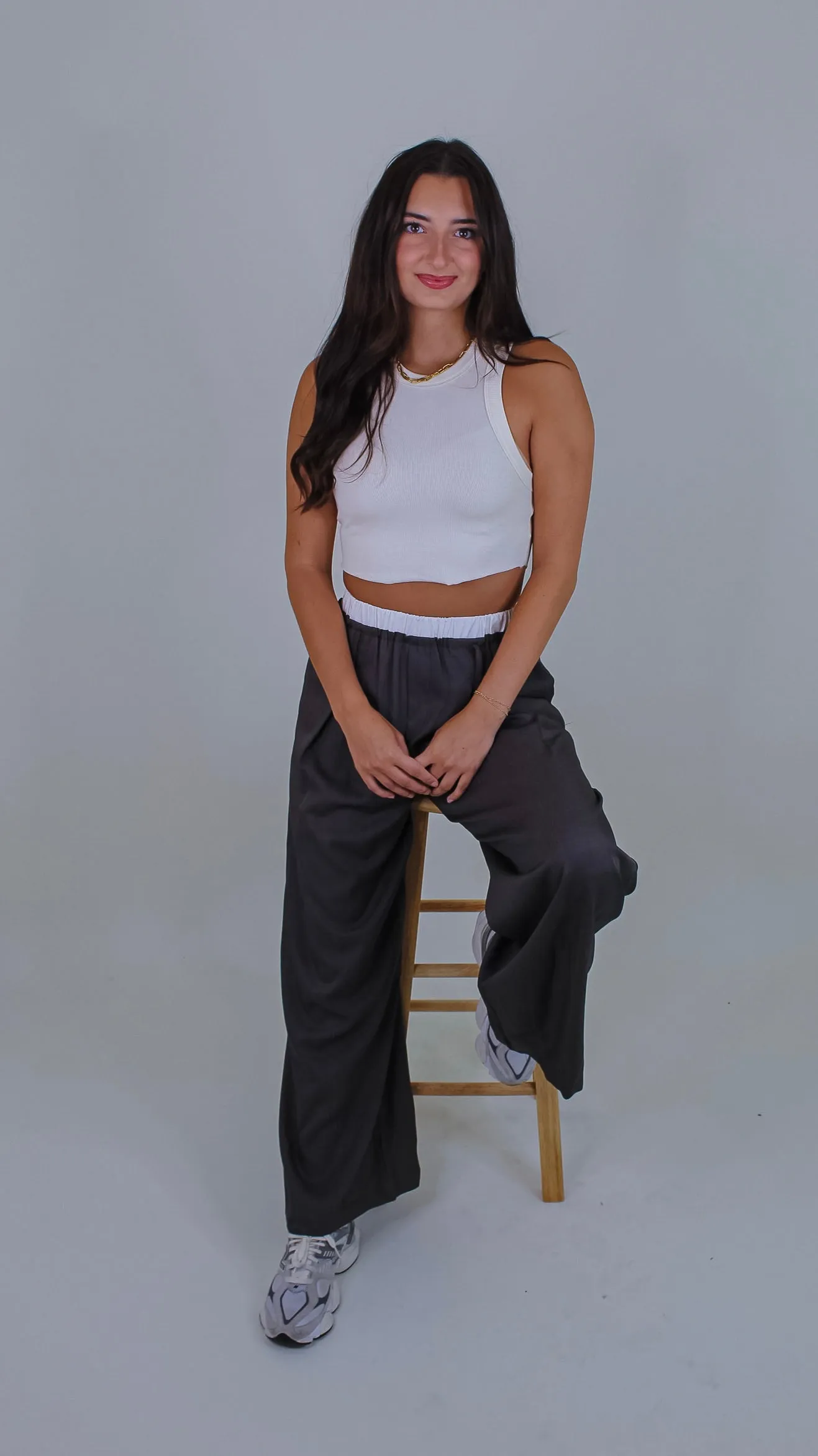 Callie Crop Top - Cream