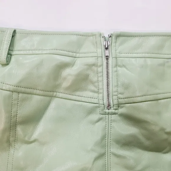 Camila Coelho Rory Mini Skirt in Seafoam Green
