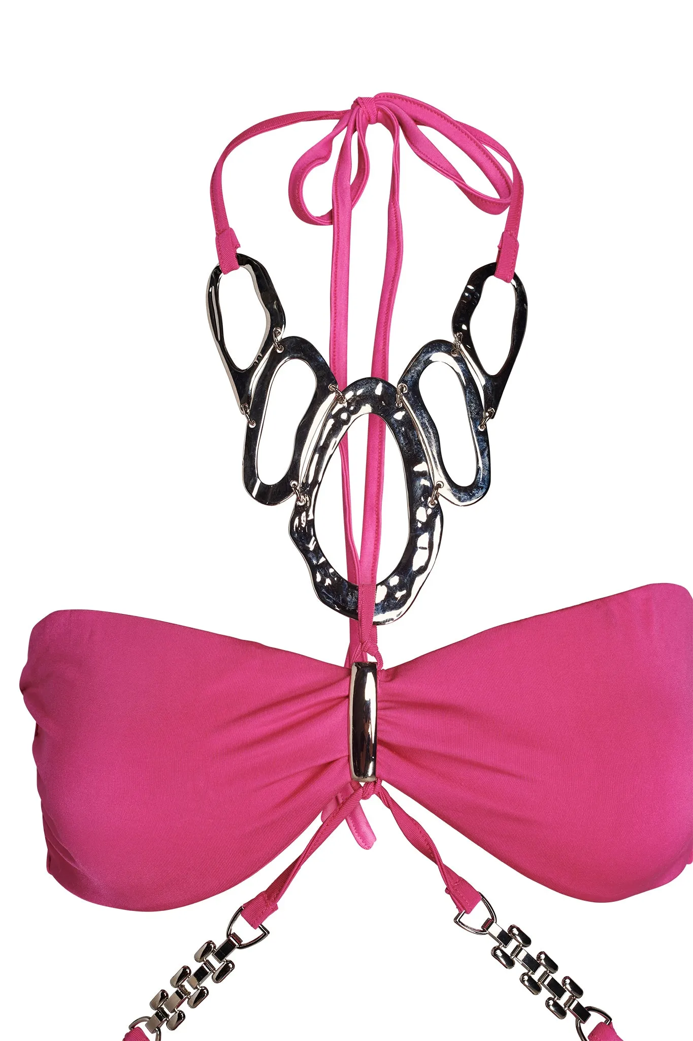 CANDICE DRESS - HOT PINK
