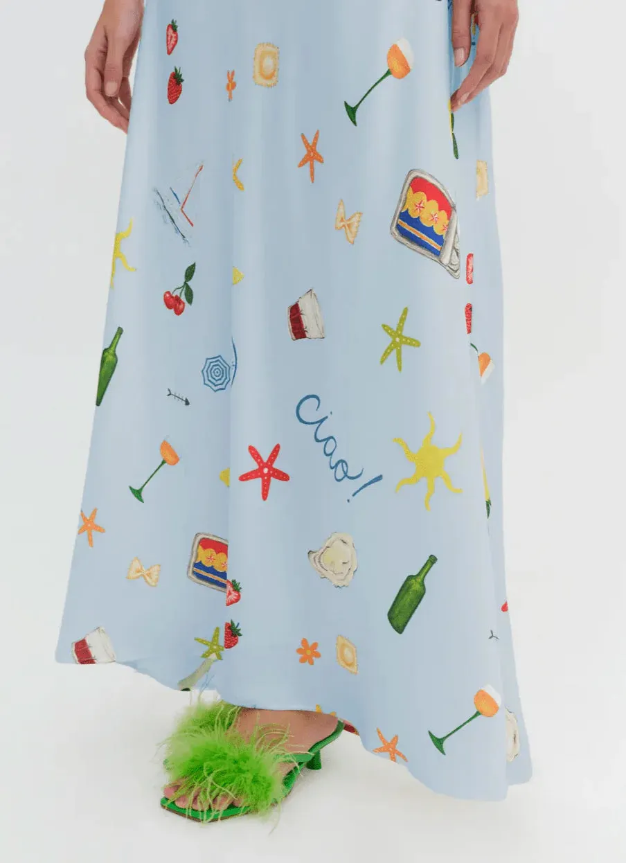 Carla Strapless Maxi Dress