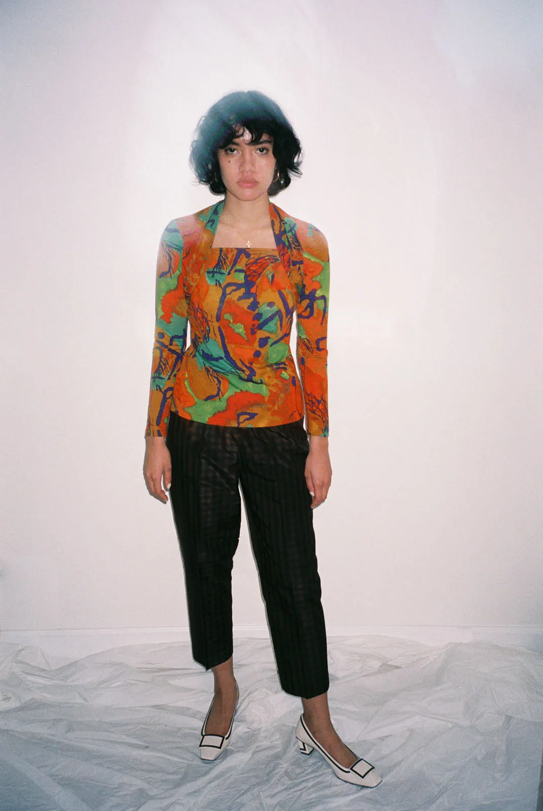Carlotta Top — Abstract